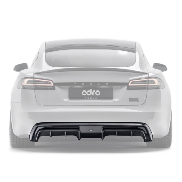 ADRO Prepreg Carbon Fiber Rear Diffuser - Tesla Model S 21-25