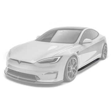 ADRO Prepreg Carbon Fiber Side Skirts - Tesla Model S 21-25