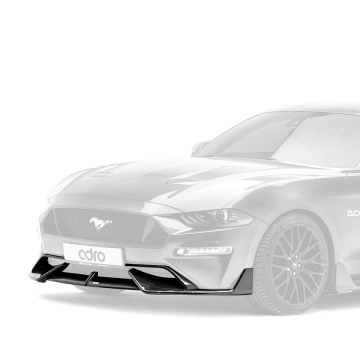 ADRO Carbon Fiber Upper + Lower Lip Set - Ford Mustang S550 Ecoboost / GT 18-23