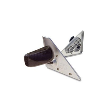 APR Performance Formula GT3 Carbon Fiber Mirrors (Silver Base) - Lexus IS300 00-05