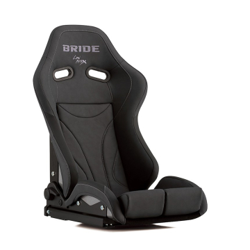 Bride Stradia III NUGRAIN Reclining Seat - Charcoal Gray Synthetic Leather / FRP / Standard Cushion