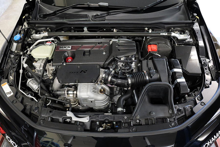 Evasive Motorsports: HKS Dry Carbon Engine Cover - Honda Civic