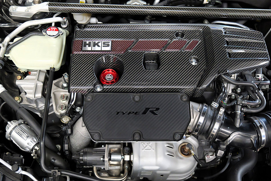 Evasive Motorsports: HKS Dry Carbon Engine Cover - Honda Civic