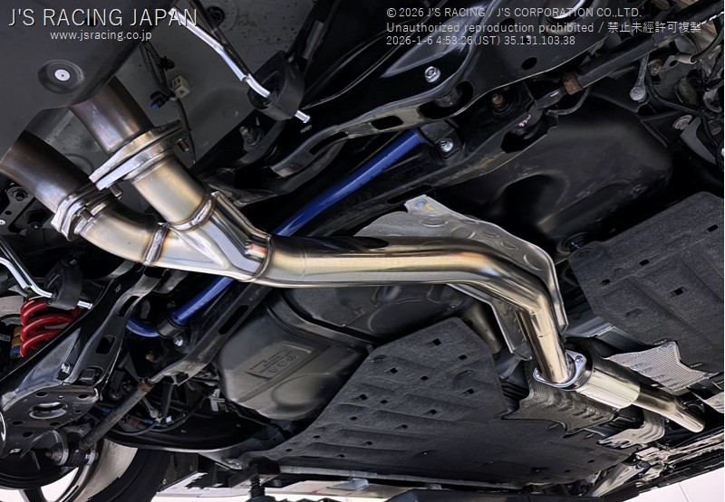 Evasive Motorsports: J's Racing X304 Stainless Steel Exhaust 75RS