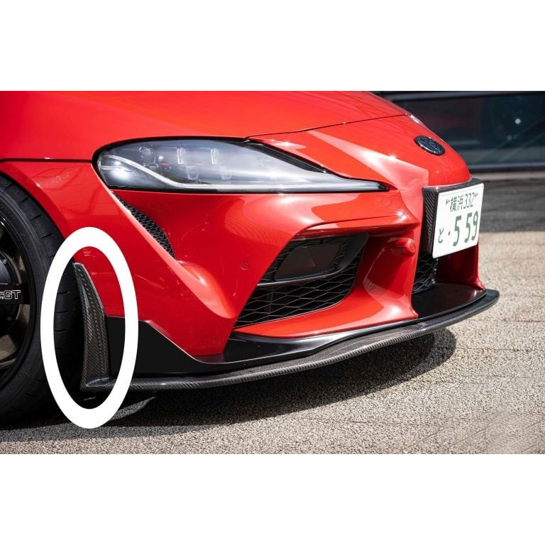 grスープラ max orido × akea フロントリップ Evasive Motorsports: Max Orido x AKEa Front Lip Spoiler (Carbon