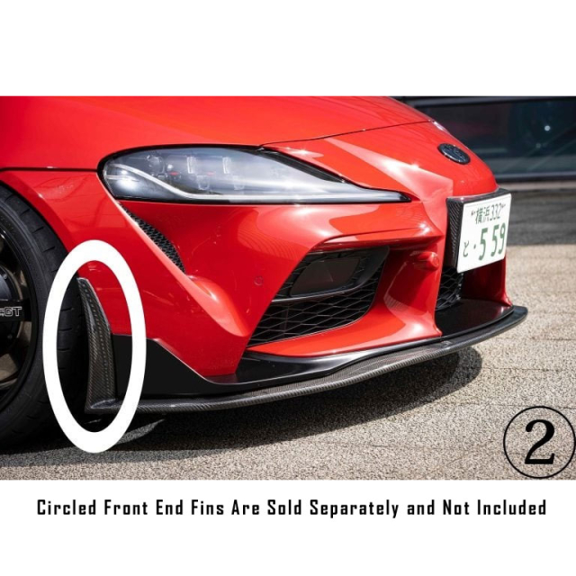 grスープラ max orido × akea フロントリップ Evasive Motorsports: Max Orido x AKEa Front Lip Spoiler (Carbon