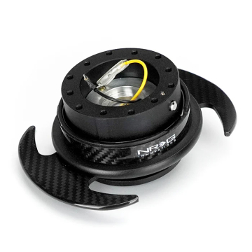 NRG Quick Release Gen 3.0 - Black Body / Carbon Fiber Ring w/ Carbon Fiber Handles