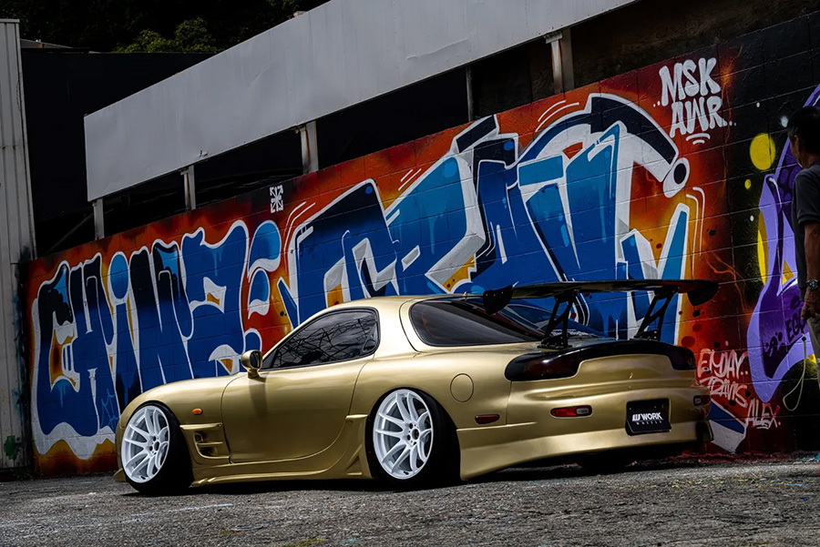 Evasive Motorsports: Work CR Shigoku Wheel (Deep Face) - 18x9.5