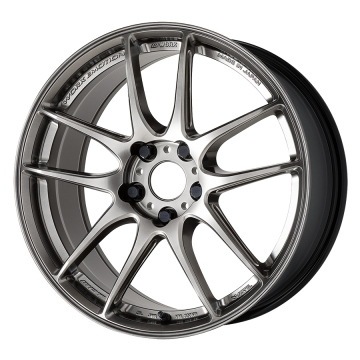 Work CR Shigoku Wheel (Semi Face) - 17x7.0 / Offset +38 / 4x100 / Bore: 60mm (Glow Gunmetal)