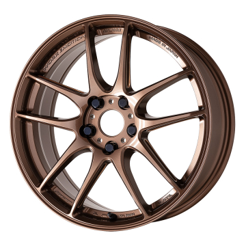 Work CR Shigoku Wheel (Semi Face) - 17x7.0 / Offset +38 / 4x100 / Bore: 60mm (Armed Titanium)