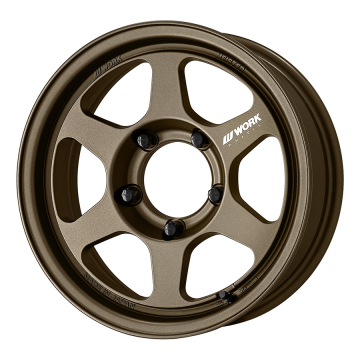 Work Meister L1 SUV Wheel - 16x5.5 / Offset 0 / 5x139.7 / Bore: 108.5mm (Ashed Titanium)