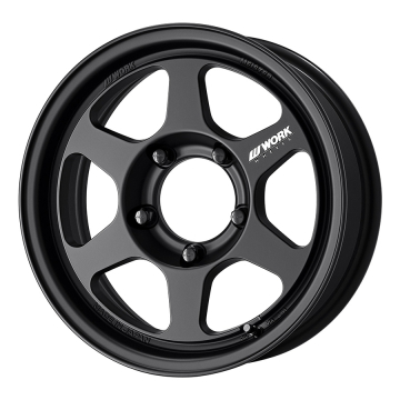 Work Meister L1 SUV Wheel - 16x5.5 / Offset 0 / 5x139.7 / Bore: 108.5mm (Matte Black)