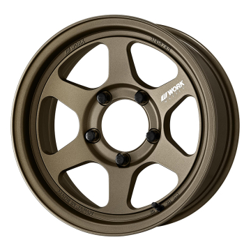 Work Meister L1 SUV Wheel - 16x6.0 / Offset -5 / 5x139.7 / Bore: 108.5mm (Ashed Titanium)