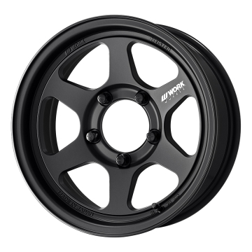 Work Meister L1 SUV Wheel - 16x6.0 / Offset -5 / 5x139.7 / Bore: 108.5mm (Matte Black)