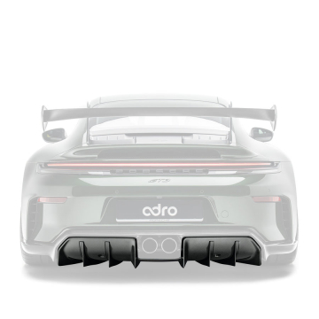 ADRO Prepreg Carbon Fiber Rear Diffuser - Porsche 992.2 GT3 All Trims