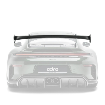 ADRO Prepreg Carbon Fiber AT-P2 Swan Neck Wing - Porsche 992.1 / 992.2 GT3 All Trims