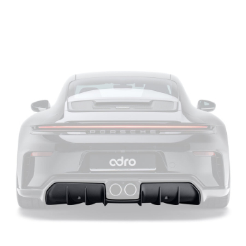 ADRO Prepreg Carbon Fiber Rear Diffuser V2 - Porsche 992.2 GT3 All Trims