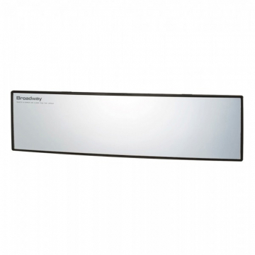 Broadway Type-A Aluminum Glass Wide Mirror - Convex / 300mm / 11.81 inches