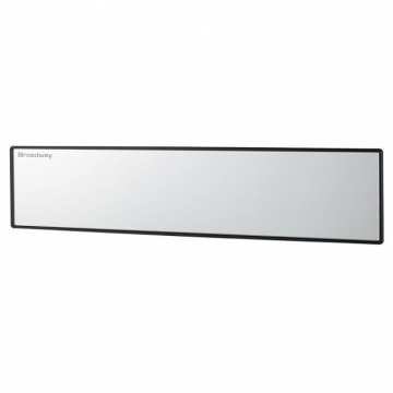 Broadway Type-A Aluminum Glass Wide Mirror - Flat / 360mm / 14.17 inches