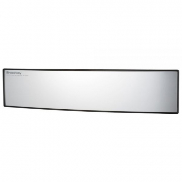Broadway Type-A Aluminum Glass Wide Mirror - Convex / 360mm / 14.17 inches