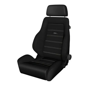 Recaro Classic LS Seat - Black Leather / Classic Corduroy