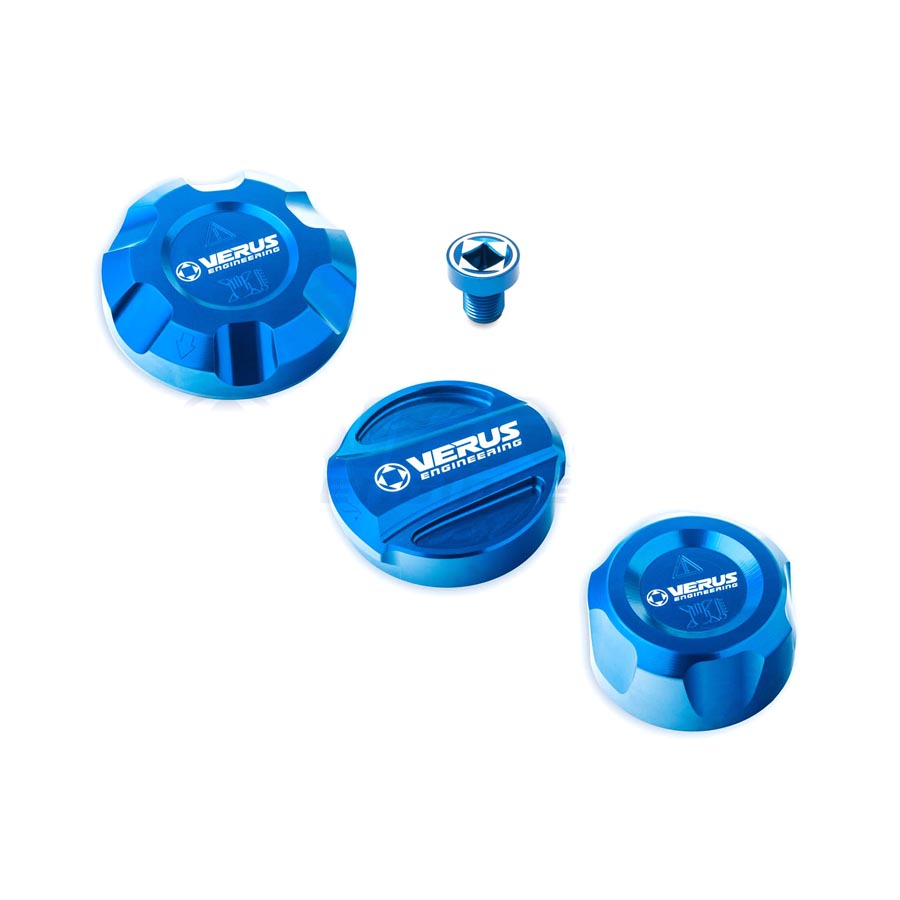 Evasive Motorsports: Verus Engineering Engine Bay Fluid Cap Kit