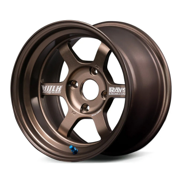 Volk Racing TE37V 30th Anniversary Wheel (Face 1 / S Rim / Machining Version) - 15x7.5 / Offset +25 / 4x100 (Bronze)