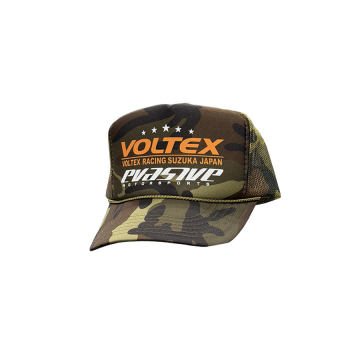 Evasive Motorsports x Voltex Adjustable Trucker Hat - Camo