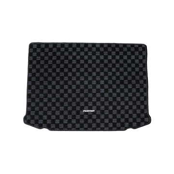 Evasive Motorsports Checkered Trunk Mat (Dark Grey / Black) - Toyota GR Corolla 2023+ / Corolla Hatchback 2019+
