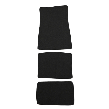Kinetic APEX XL Pad Kit - Black Suede