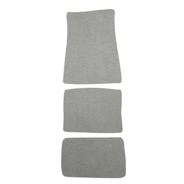 Kinetic APEX XL Pad Kit - Light Grey Suede