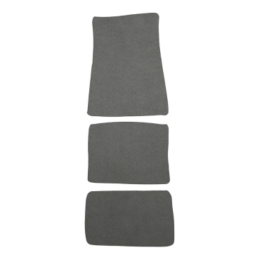 Kinetic APEX XL Pad Kit - Dark Grey Suede