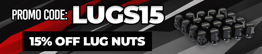 Code: LUGS15 for 15% Off Lug Nuts