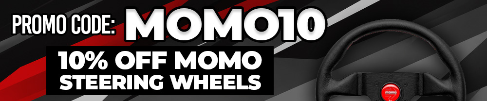 Code: MOMO10 for 10% Off Momo Steering Wheels