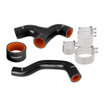 Mishimoto Silicone Intercooler Hoses (Black) - Subaru WRX 02-05