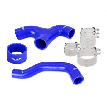 Mishimoto Silicone Intercooler Hoses (Blue) - Subaru WRX 02-05