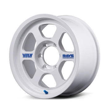 Volk Racing TE37XT 30th Anniversary Wheel (Face 0 / Sticker Version) - 16x6.5 / Offset +38 / 6x139.7 (White)