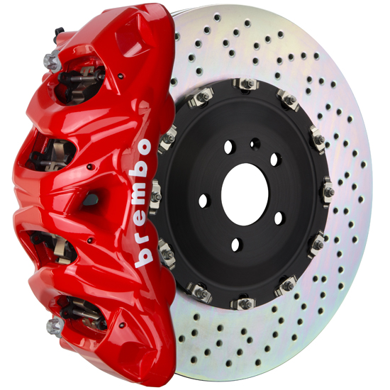 Evasive Motorsports: Brembo GT Big Brake Kit (Drilled / Front