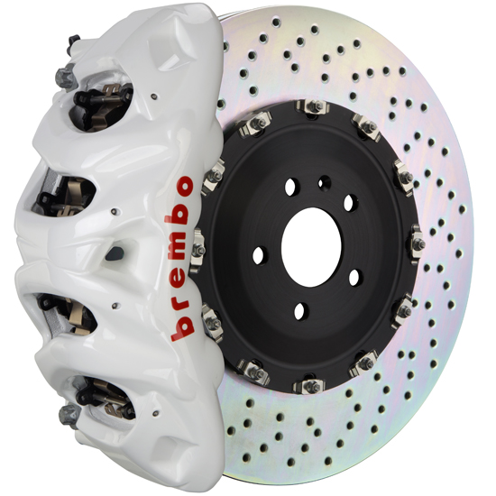 Evasive Motorsports: Brembo GT Big Brake Kit (Drilled / Front