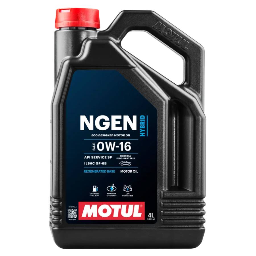 Evasive Motorsports: Motul Synthetic Blend NGEN HYBRID 0W-16 - 4L