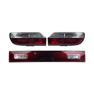 Phase 2 Motortrend 3 Piece Rear Tail Light Kit (Crystal) - Nissan 180SX RPS13 89-94 JDM & USDM