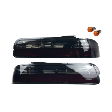 Phase 2 Motortrend 2 Piece Rear Tail Light Kit (Smoked / LED Version) - Nissan S13 Coupe 89-94 JDM & USDM