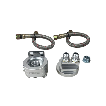 Phase 2 Motortrend Oil Filter Relocation Kit - Nissan SR20DET