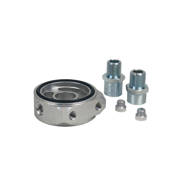 Phase 2 Motortrend Oil Filter Sandwich Adapter - M20x1.50 & 3/4-16UNF