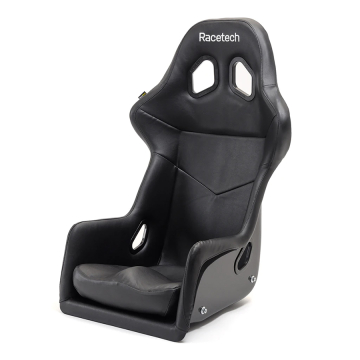 Racetech RT4100WTV Racing Seat (FIA) - Fiberglass / Wide and Tall Size / Black Vinyl