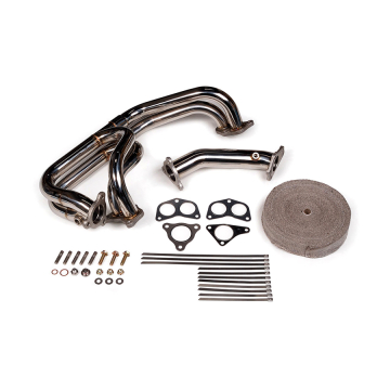 Tomioka Equal Length Exhaust Manifold w/ Up Pipe - Subaru WRX 02-14 / WRX STI 04-19
