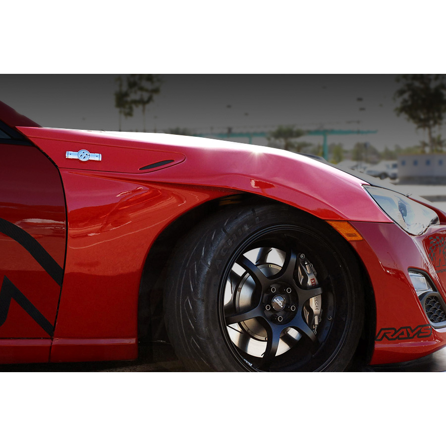 【FRS】 Evasive Motorsports: Victory Function Front Wide Fenders (FRP / +