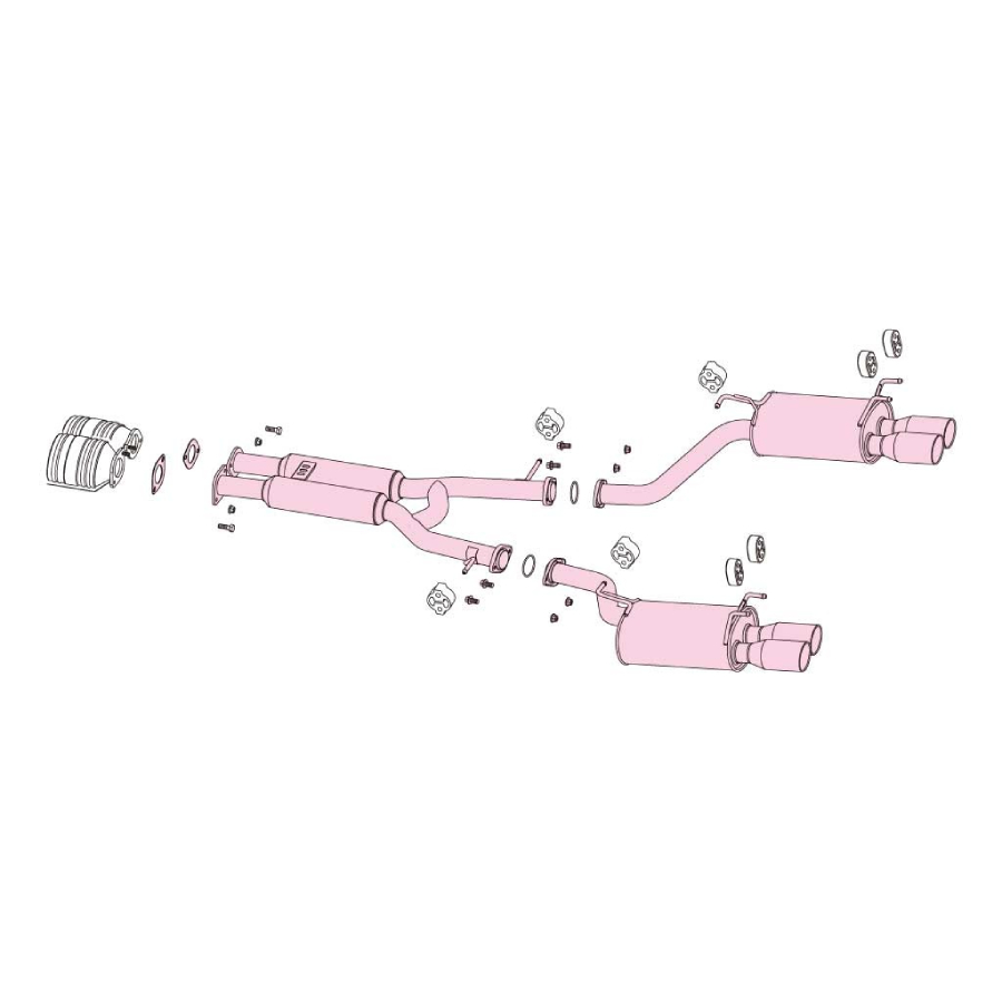 やっすん Evasive Motorsports: Fujitsubo LegalisR Dual Cat-Back Exhaust