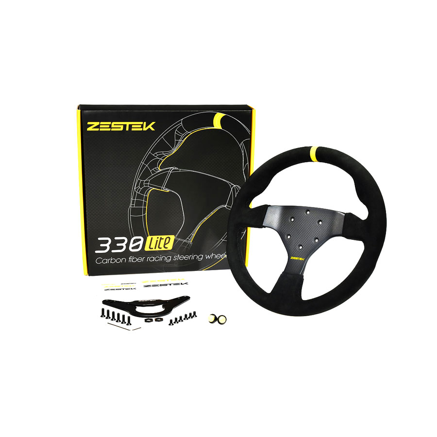 Evasive Motorsports: Zestek Carbon Fiber Racing Steering Wheel
