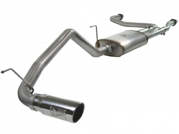 aFe Power 3 Cat-Back Exhaust - Nissan Titan 04-14 V8-5.6L Pol Tip